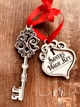 Load image into Gallery viewer, Santa’s Magic Key Custom Personalized Santa’s Magic Key Laser Cut Santa Key
