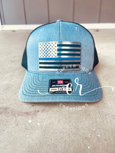 Load image into Gallery viewer, Police Blue Line / Firefighter Richardson 112 Hat / Custom 112 Hat
