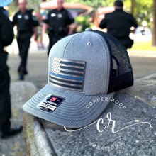 Load image into Gallery viewer, Police Blue Line / Firefighter Richardson 112 Hat / Custom 112 Hat
