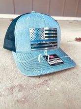 Load image into Gallery viewer, Police Blue Line / Firefighter Richardson 112 Hat / Custom 112 Hat
