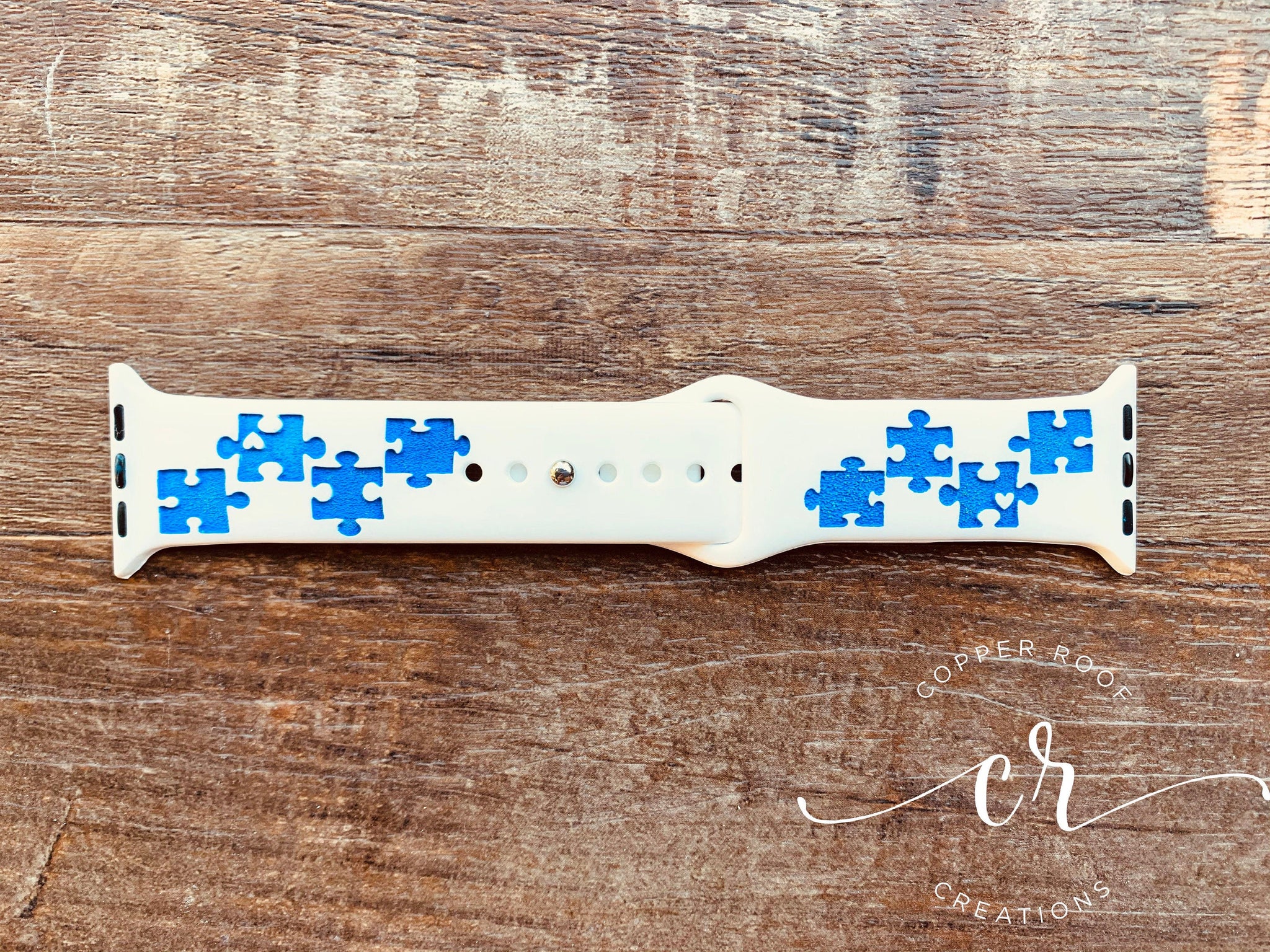 Autism awareness discount apple watch band