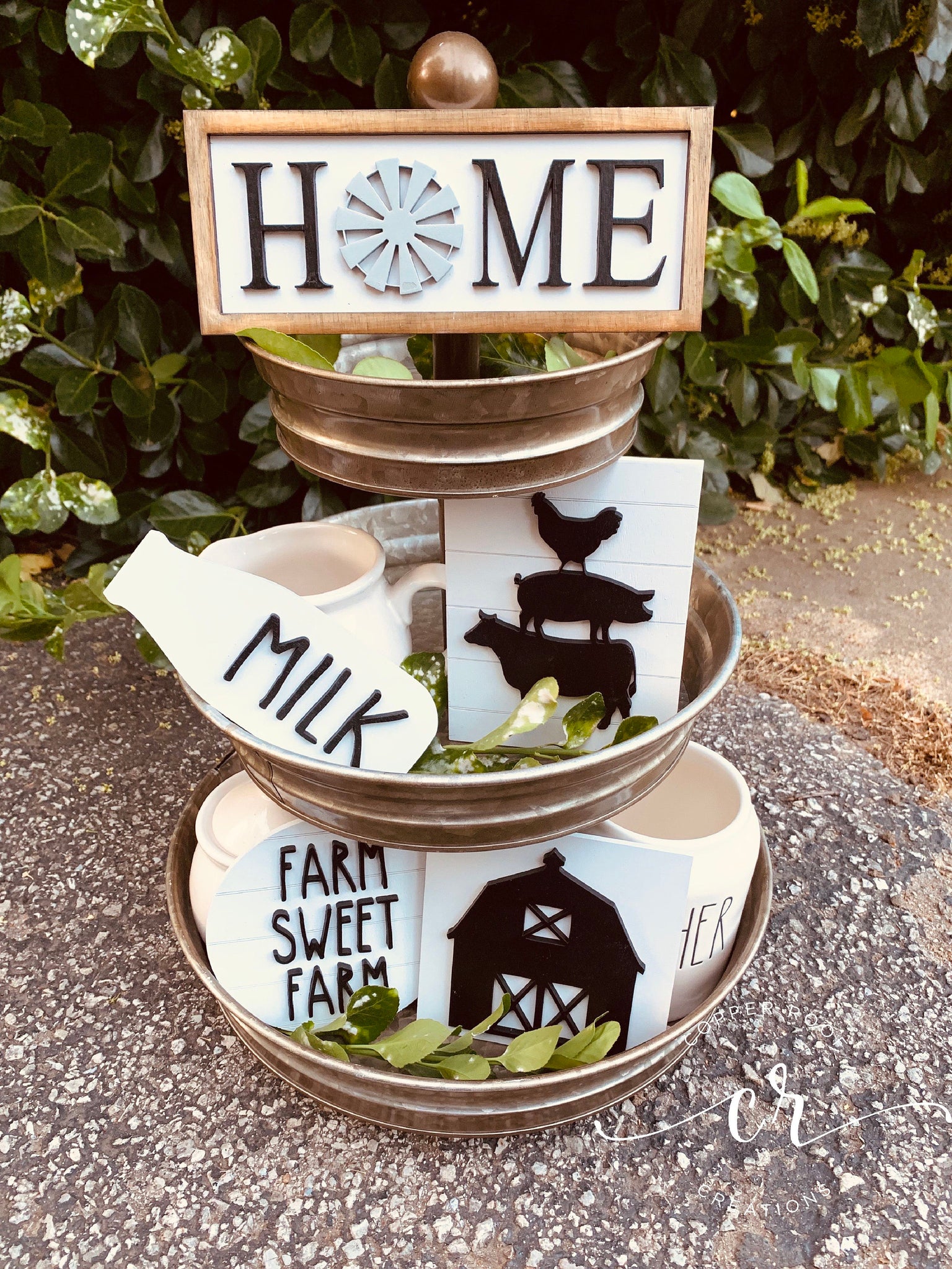 Tray Decor, Farmhouse Tray Decor, Home Sweet Home, Small Decor